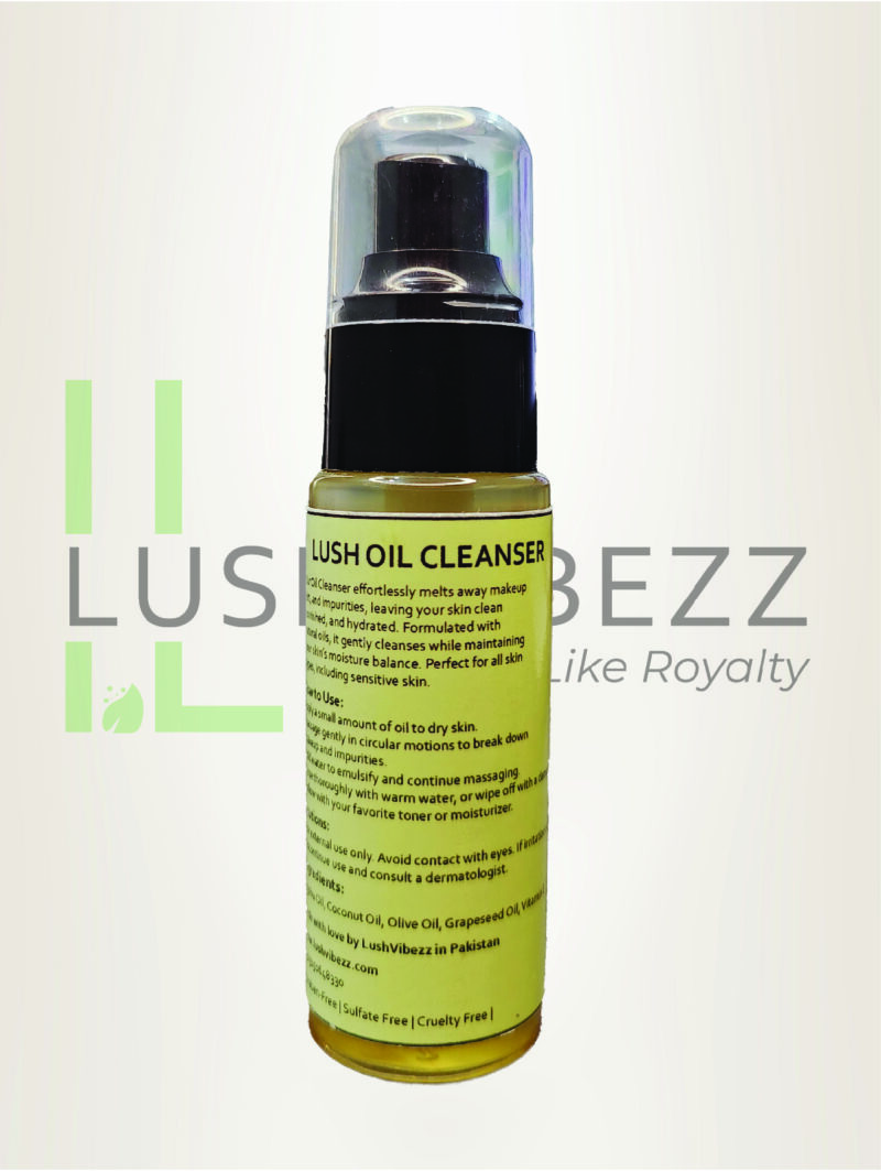Lush Oil Cleanser & Makeup Remover - Image 2